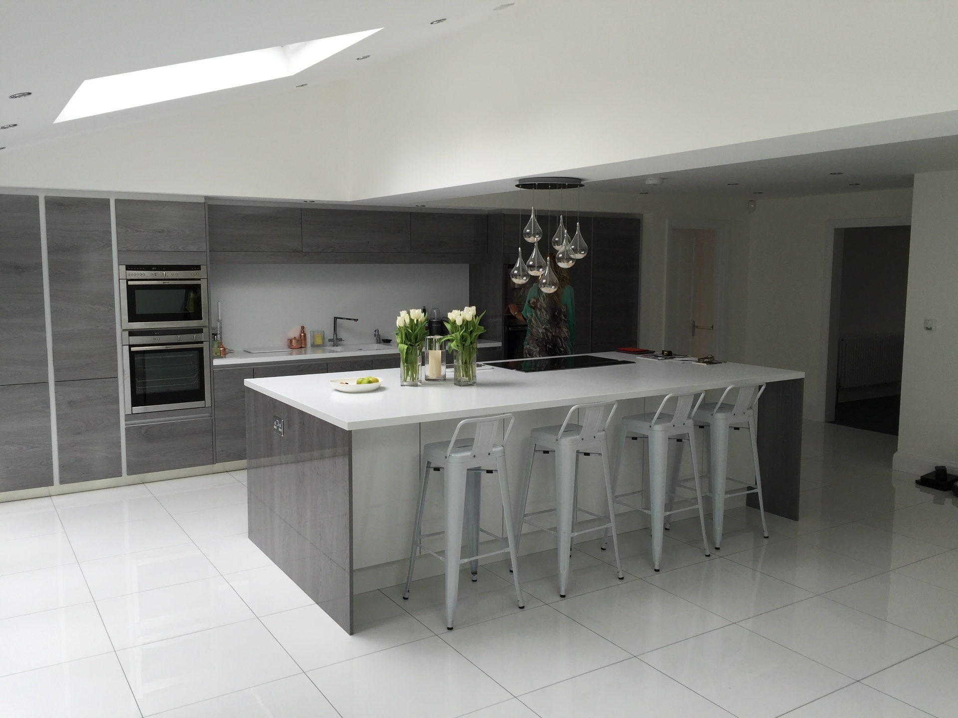 Open-plan kitchen-diner conversion with RSJ steel beam installation in Brighton Victorian terrace