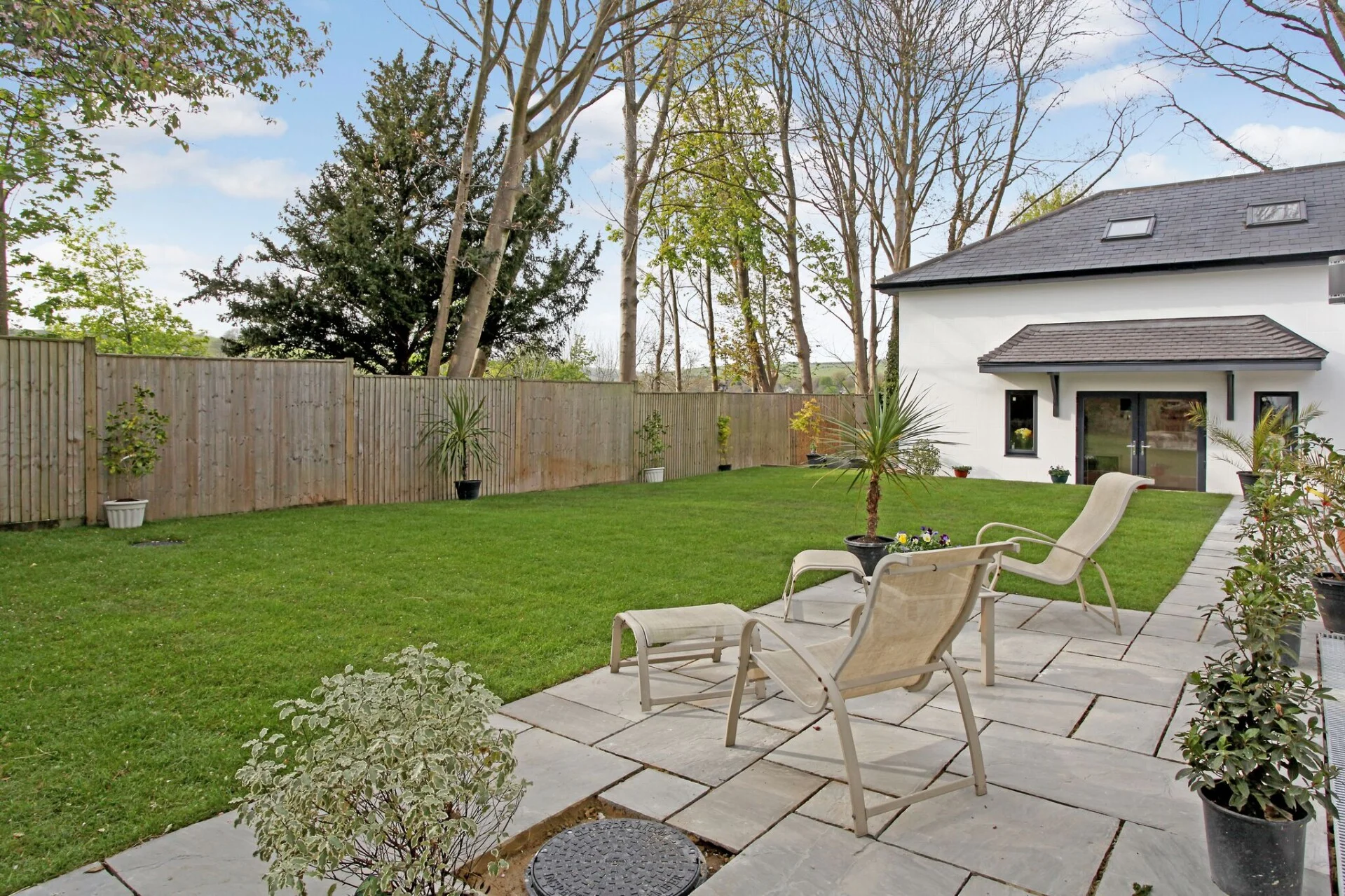 New build property with modern finish