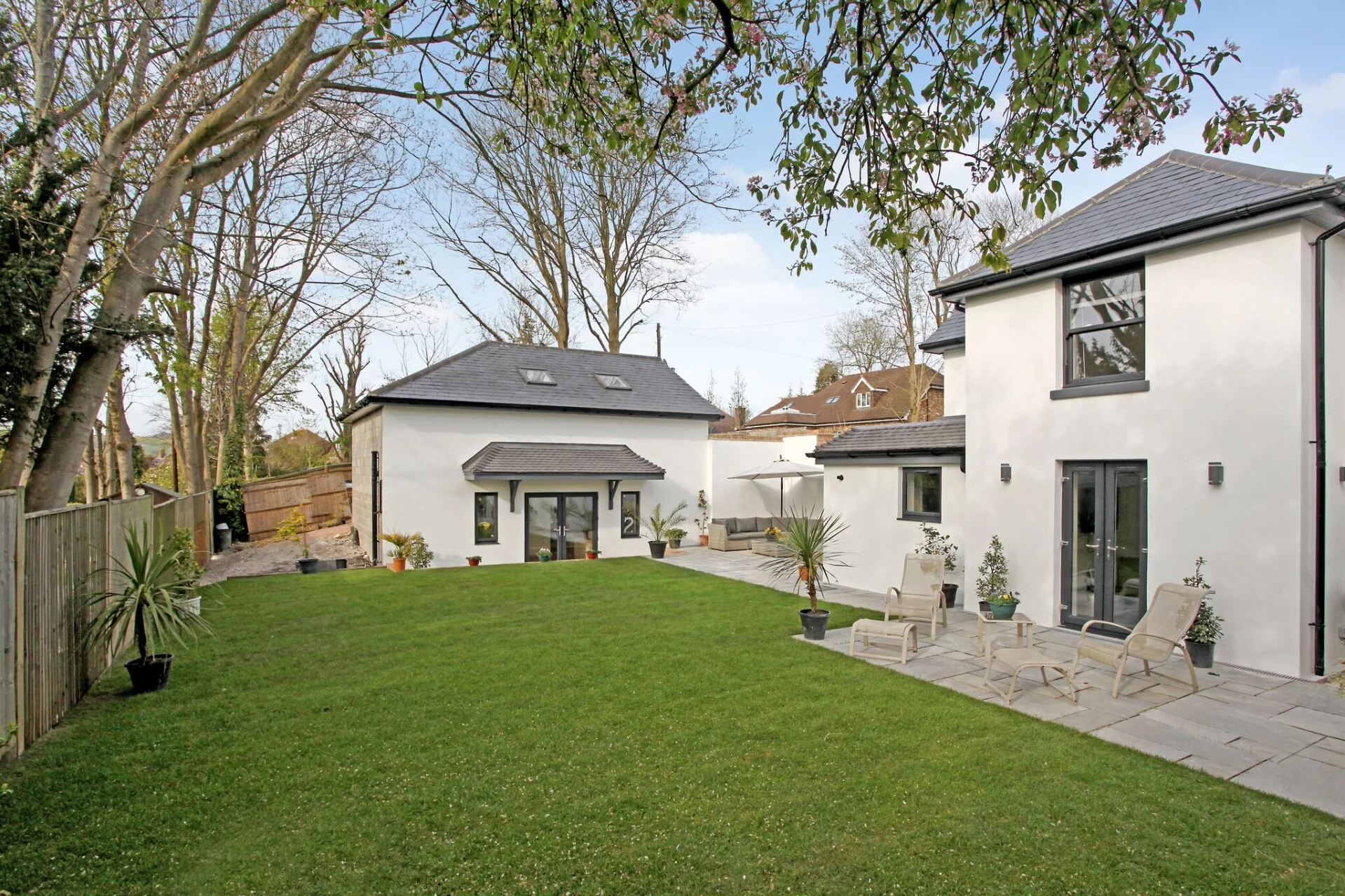 New build construction detail shot