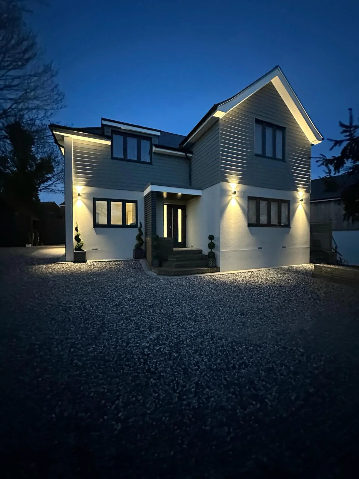 New build interior construction phase